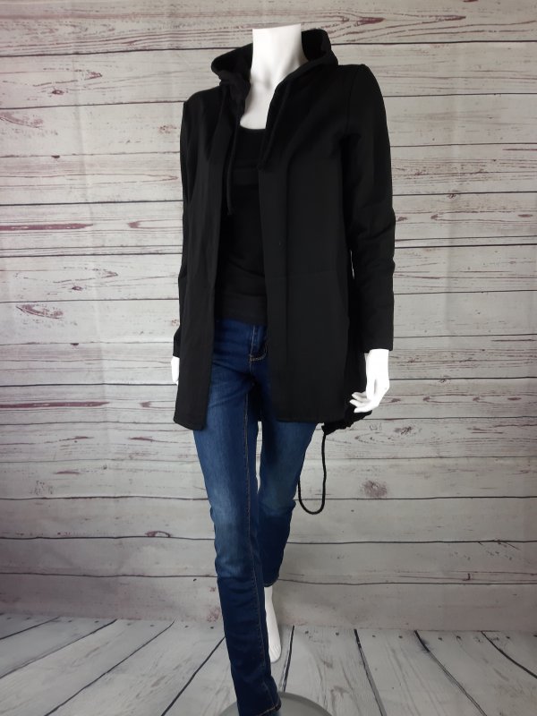 Damen Jacke Überwurf Totenkopf Schwarz One Size Neu Trend 36 Damen Jacke Überwurf Totenkopf Schwarz One Size Neu Trend 36