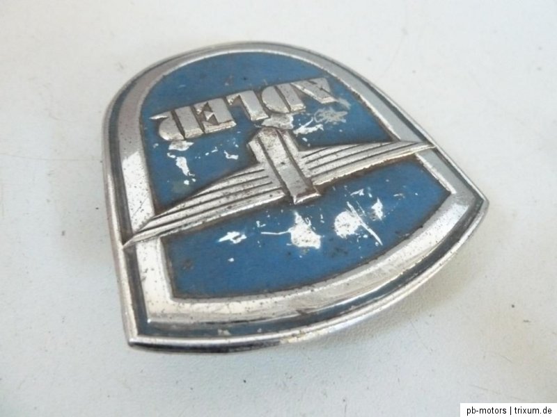 Adler MB 250 Emblem für Schutzblech hinten Schutzblechemblem