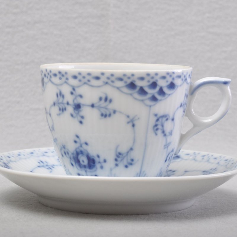 Sammeltasse Kaffeetasse mit Untertasse Royal Copenhagen um 1900