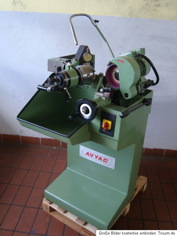 Bohrerschleifmaschine Bohrer Schleifmaschine Avyac C222 + Zubehör Ink