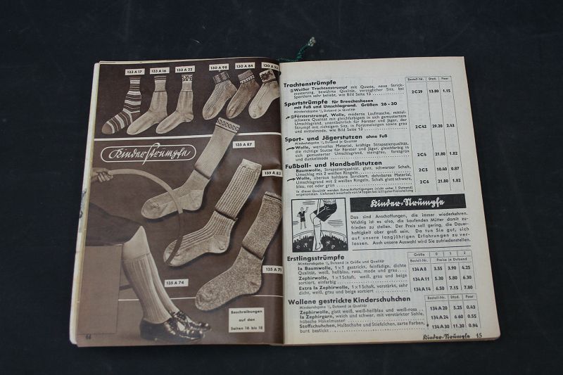 Age Print Catalog Einkaufsbuch A5 295 Sides Old Vintage