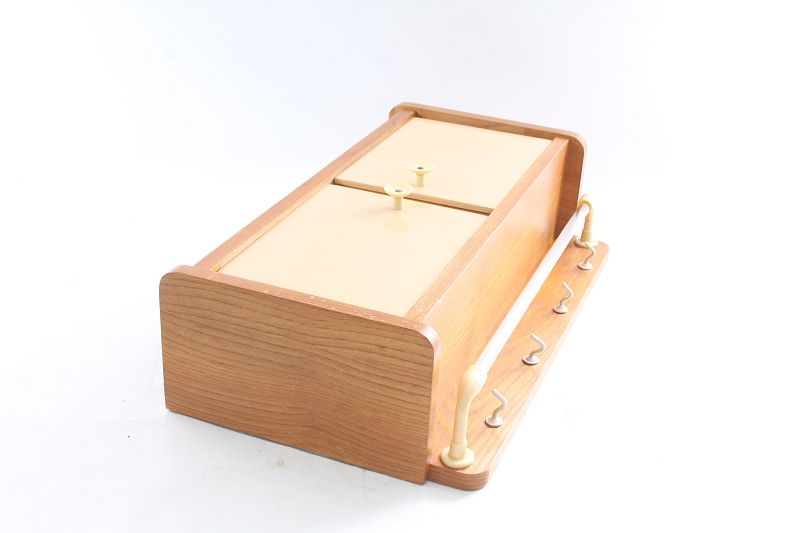 alter Handtuchhalter Küchenregal Regal Schrank Holz Tuchhalter