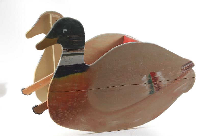 duck rocking horse