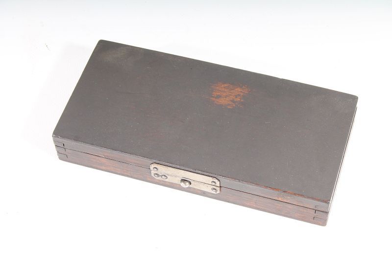 schöne alte Holzkiste Etui Kiste Holz old vintage Kasten Werkstatt Deko