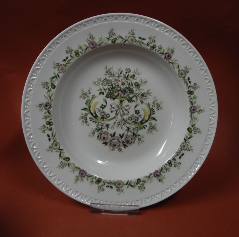 V&B, Villeroy & Boch, " Suppenteller / Teller " Trianon " D. 22cm, 10x