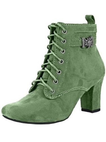 Hirschkogel by Andrea Conti Trachtenschuhe 35 grün Stiefeletten