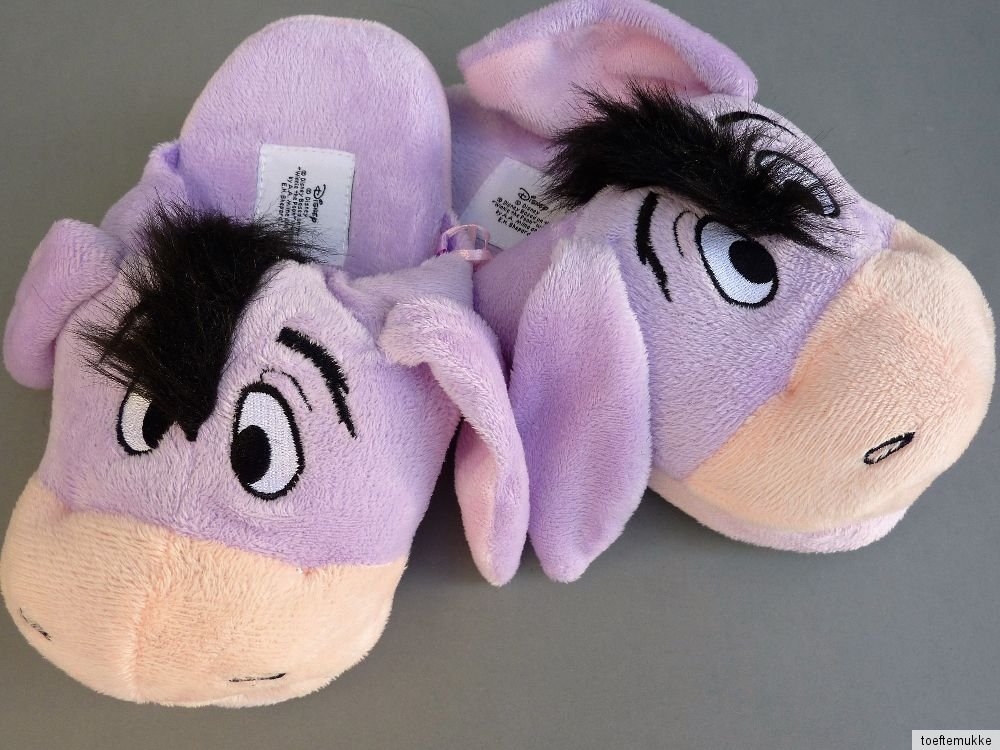 Neu Disney Winnie Pooh Esel I Aah Xxl Slipper Hausschuhe 36 37