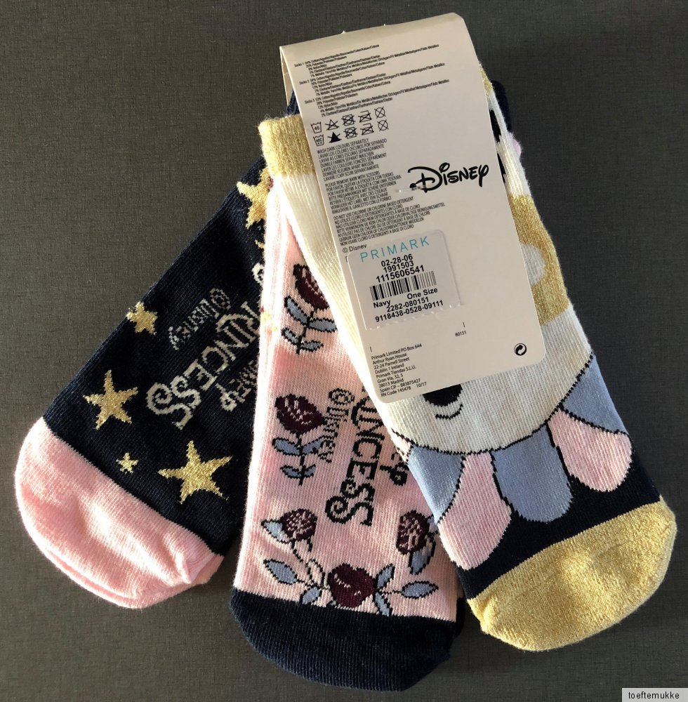 DiSNEY DiE SCHÖNE UND DAS BiEST DAMEN SOCKEN TASSiLO ABS ONE SIZE 37-42 PRIMARK