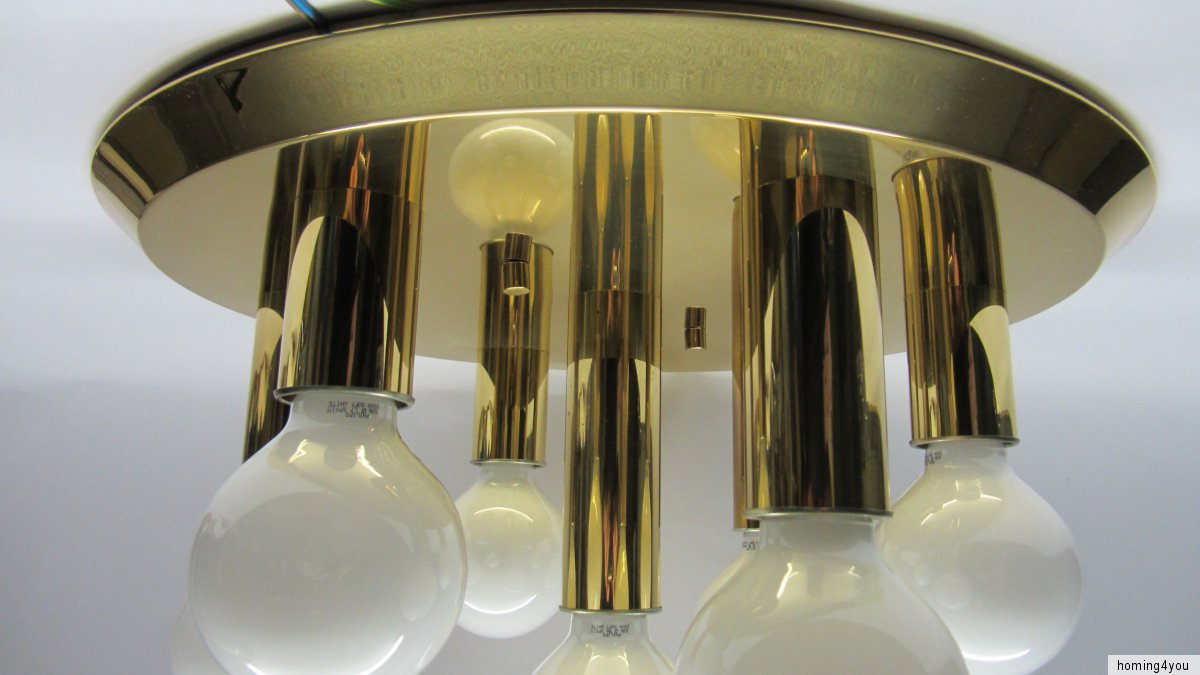 Asmuth Leuchten Deckenlampe Plafonerie Sputnik space age 7-flammig | eBay