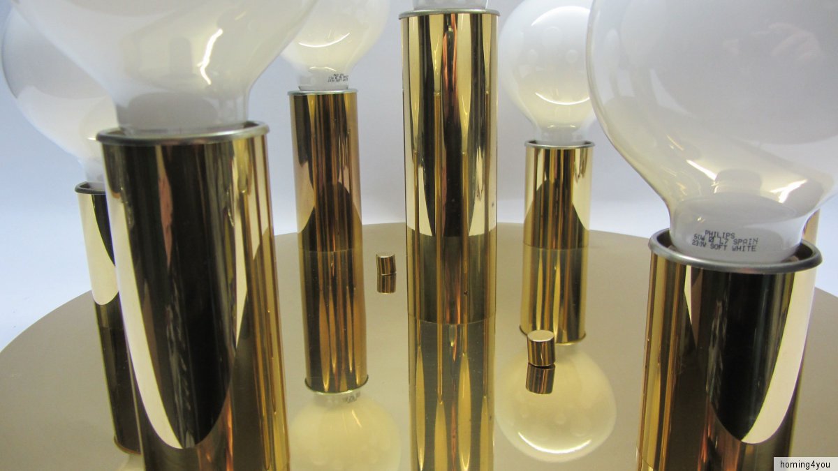 Asmuth Leuchten Deckenlampe Plafonerie Sputnik space age 7-flammig | eBay