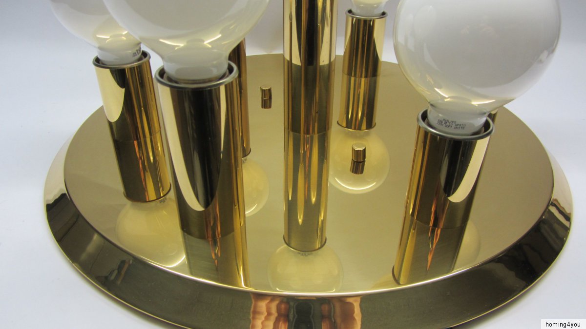 Asmuth Leuchten Deckenlampe Plafonerie Sputnik space age 7-flammig | eBay