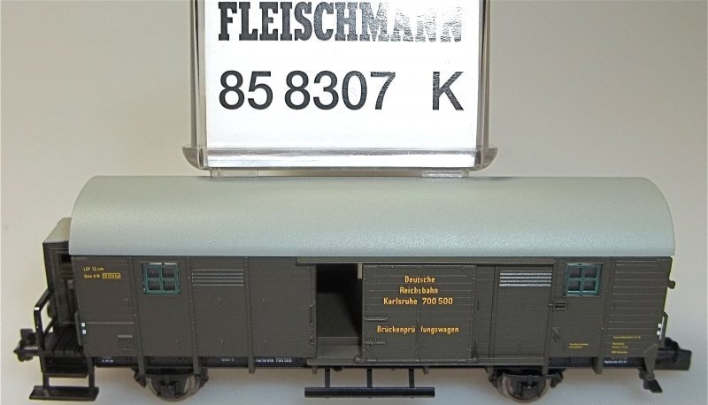 Brückenprüfwagen DRG Fleischmann 85 8307 K NEU