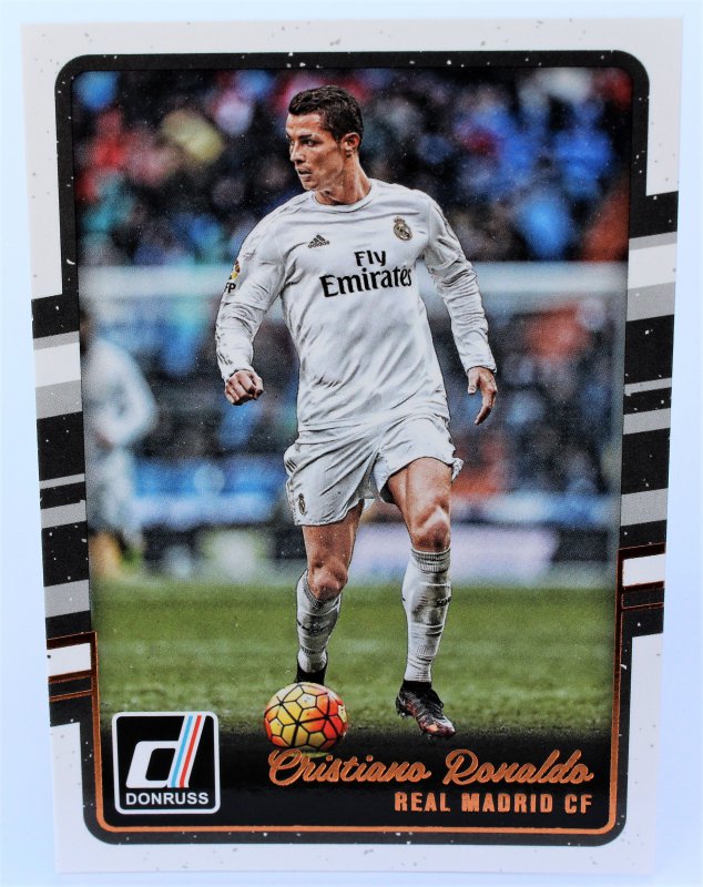 2016 17 Panini Donruss Zebra Print Cristiano Ronaldo 138 Real Madrid Ebay