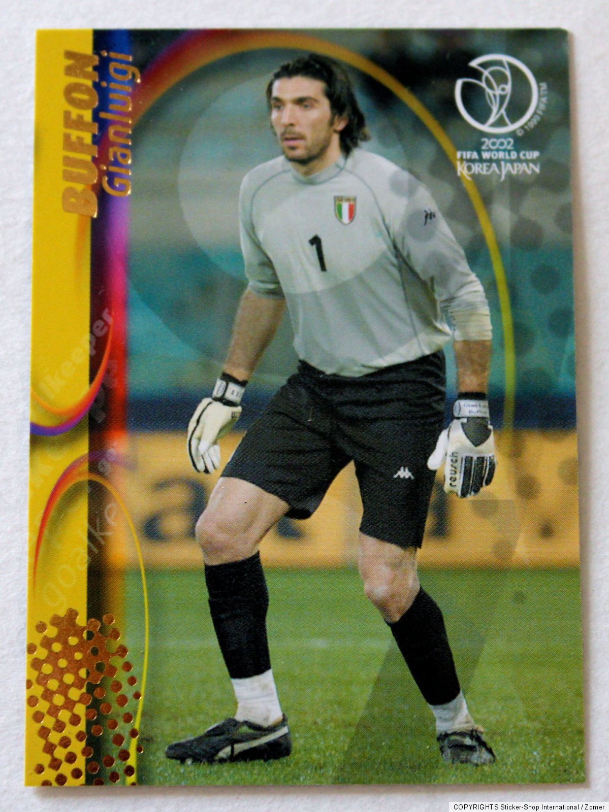 Panini Fútbol Trading Cartas Camiseta Gianluigi Buffon ...