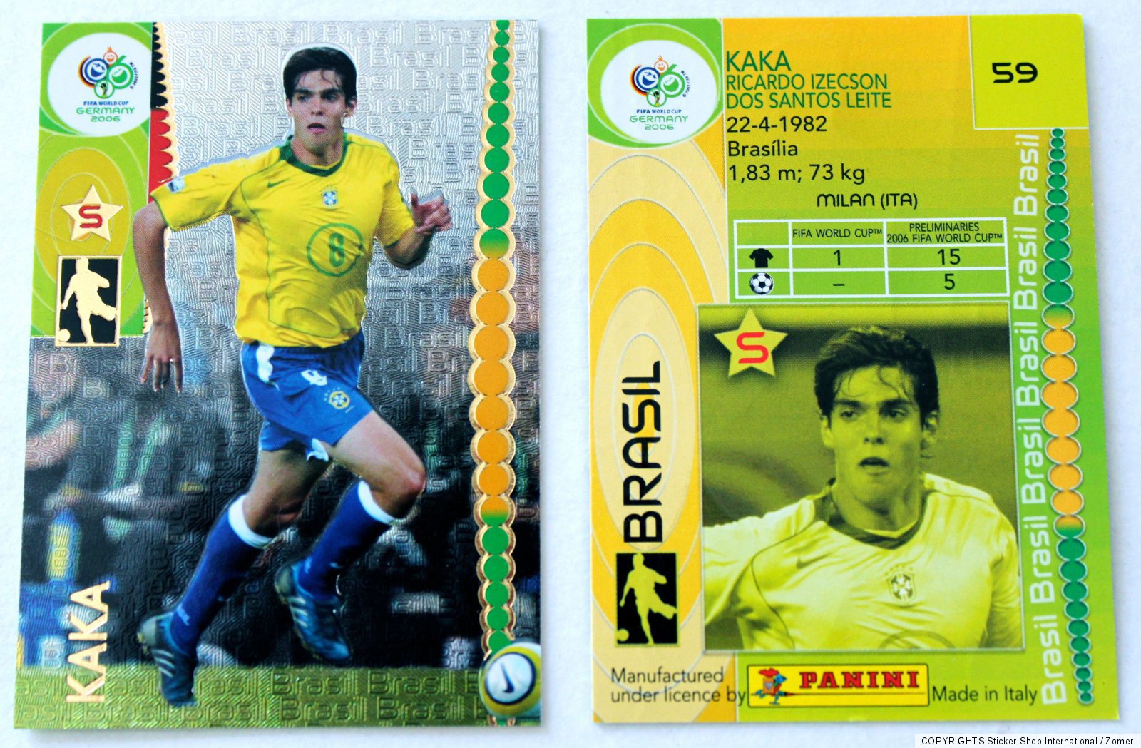 世界10枚！22-23 Panini Immaculate KaKa Auto Amazon.co.jp: 2021-22 PANINI MOSAIC KAKA KAKA AUTO Signed
