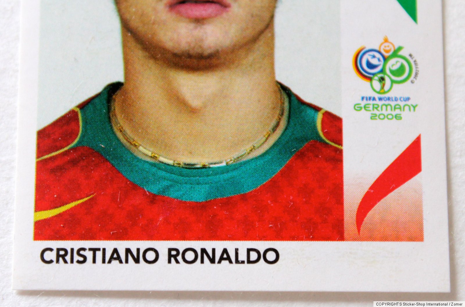 PANINI 2006 world cup クリスティアーノ・ロナウド 2006 Panini FIFA World Cup Germany Cristiano Ronaldo #169