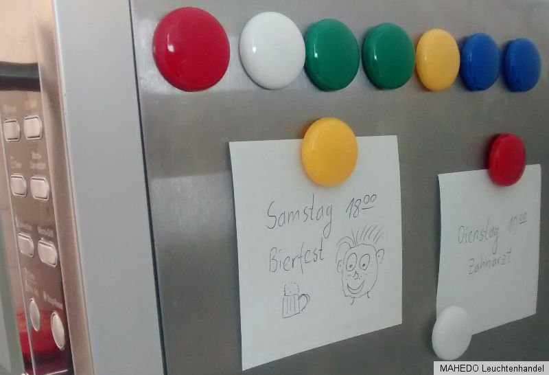 Set Kühlschrank Tafel Whiteboard Pinnwand Magnete Magnet Magnettafel