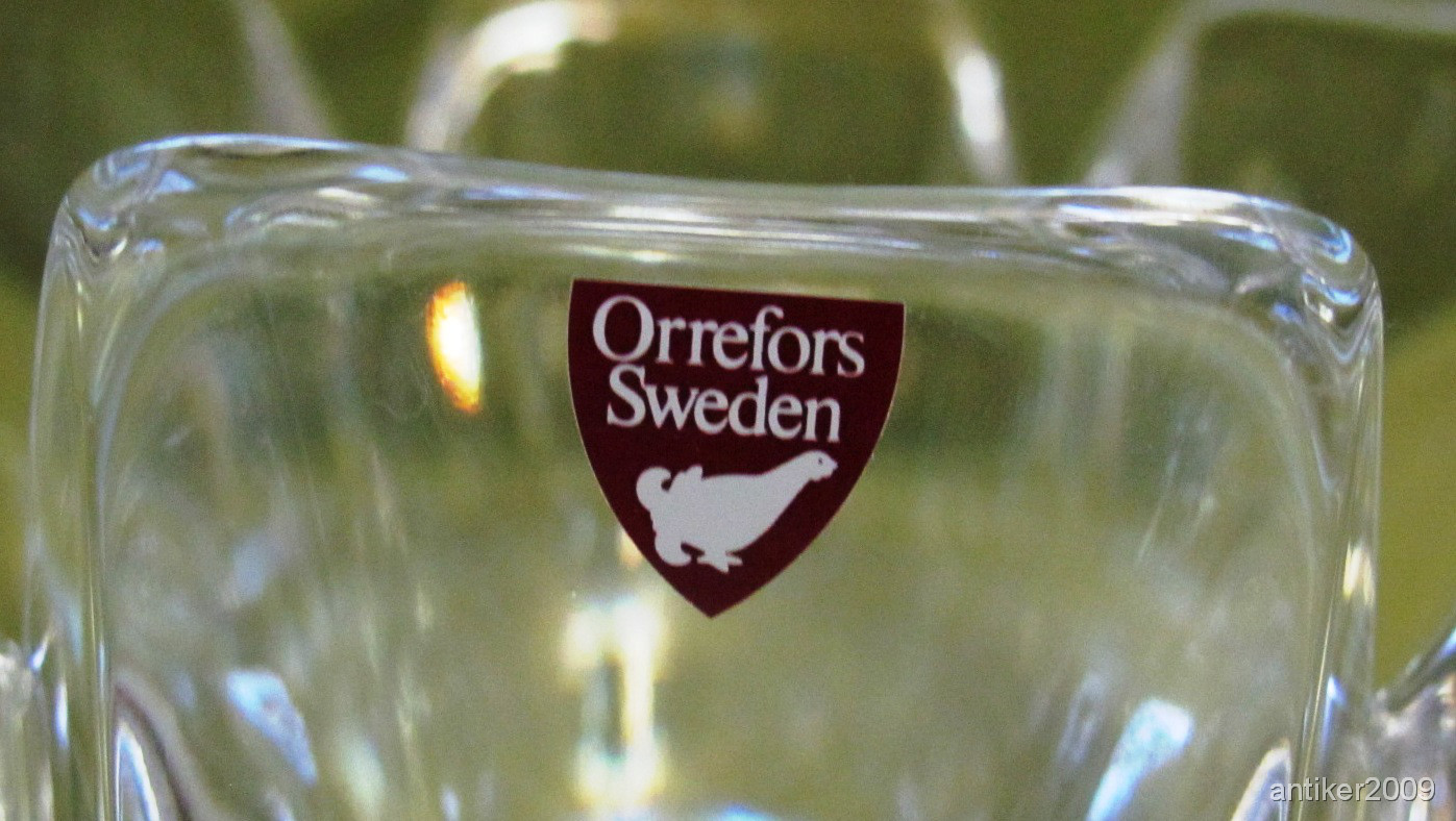 有关以下物品的详细资料: orrefors lars hellsten sweden groe
