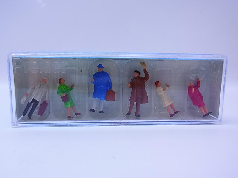 Figuren OVP H0 Preiser 14028 Begrüßungsszenen