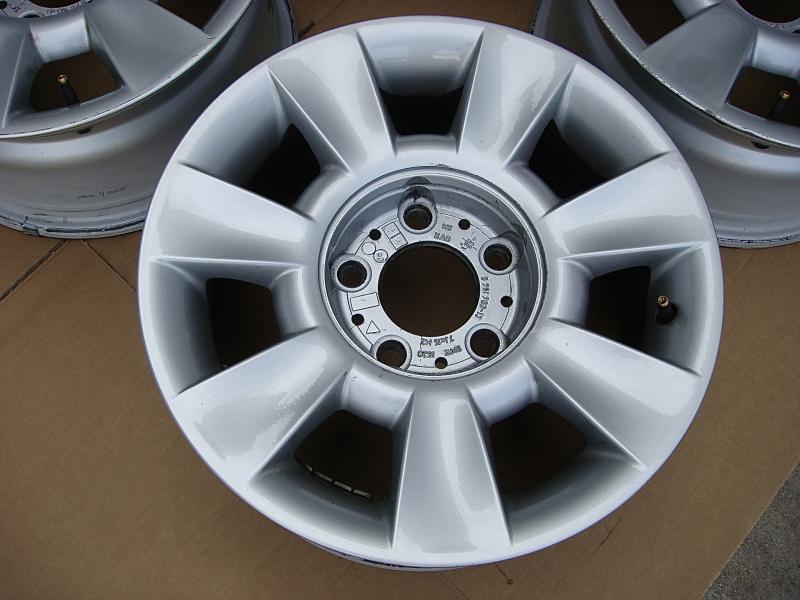 4x Original BMW 5er E39 520i 520d 525tds 525d 528i Alufelgen 7x15 ...