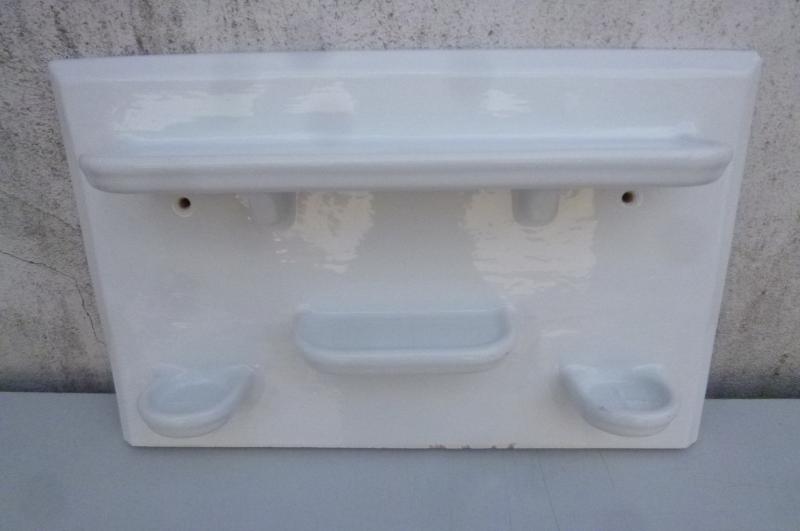 Badkonsole Konsole Bad Waschbecken Ablage Wandablage Keramik? Porzellan