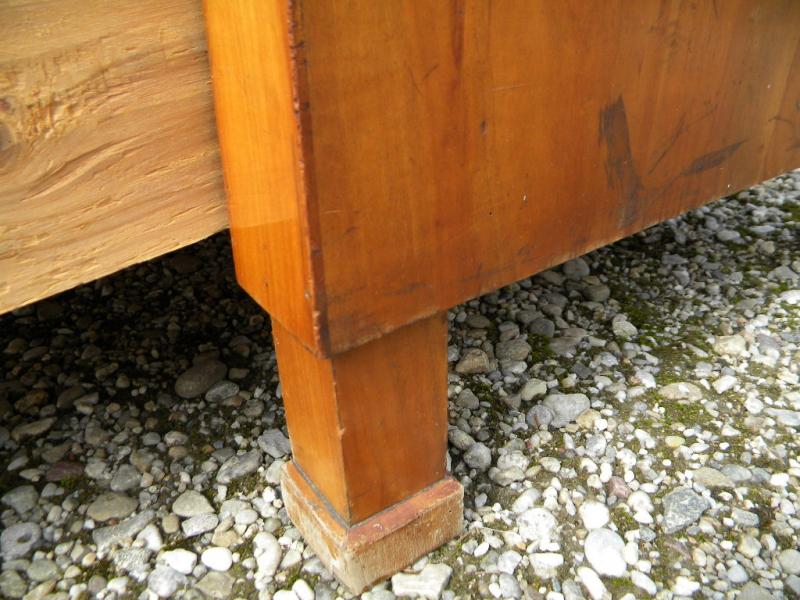 1830 KIRSCH KOMMODE BIEDERMEIER Kirschbaum massiv+furniert+Kirsche