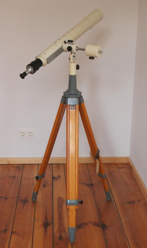 CARL ZEISS JENA Teleskop TELEMENTOR REFRAKTOR AS 63/840 m. ZEISS