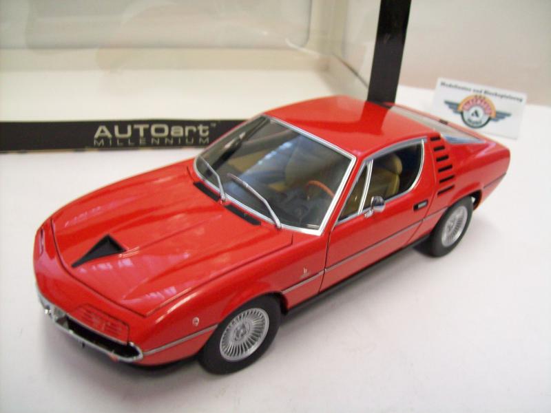 Alfa Romeo Montreal 1970 Red Autoart 1 18 Ovp Ebay