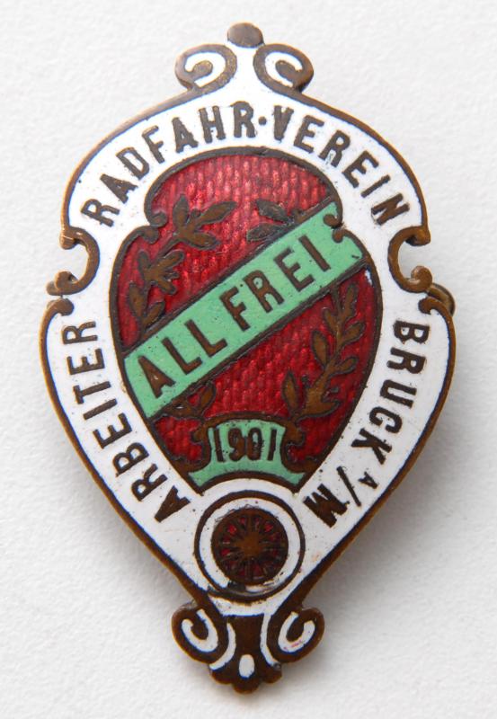 K.u.k. Fahrrad Abzeichen,Arbeiter Radfahr Verein Bruck