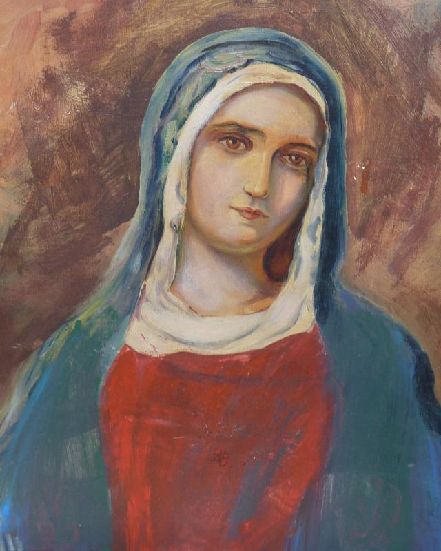 33+ Heilige maria mutter gottes bilder , Heilige Maria Mutter Gottes Gemälde NP 3.500 RM Madonna Nazarener Kunst