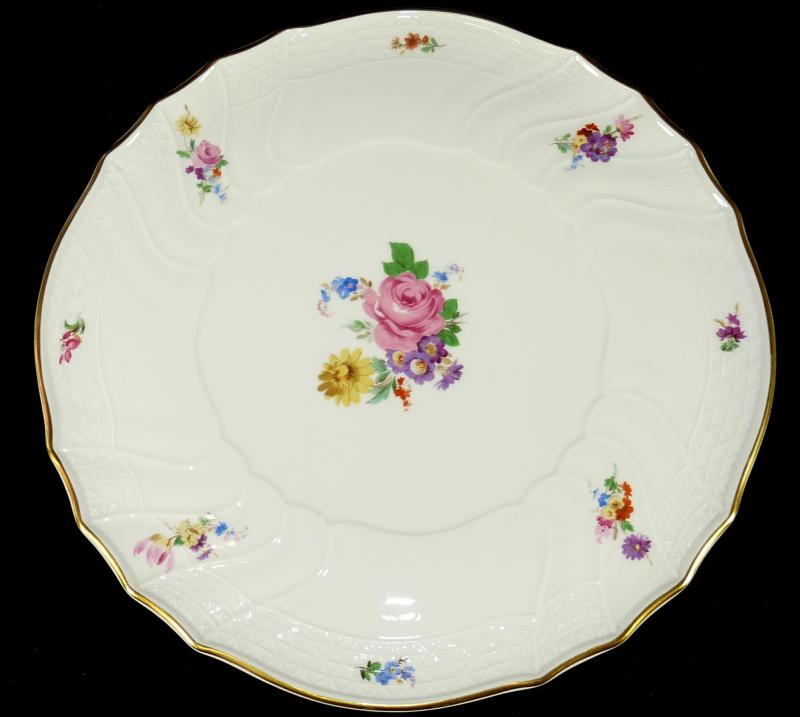 Dresden Moritzburg Tortenplatte 33 cm Hutschenreuther