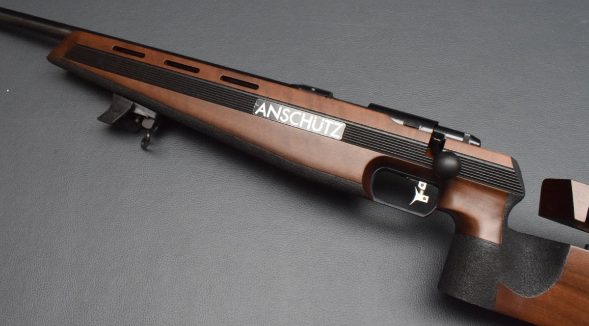 Anschütz 1907 L Nußbaum Natur, mit Alu-Schaftkappe 4759 links,Neuware ...