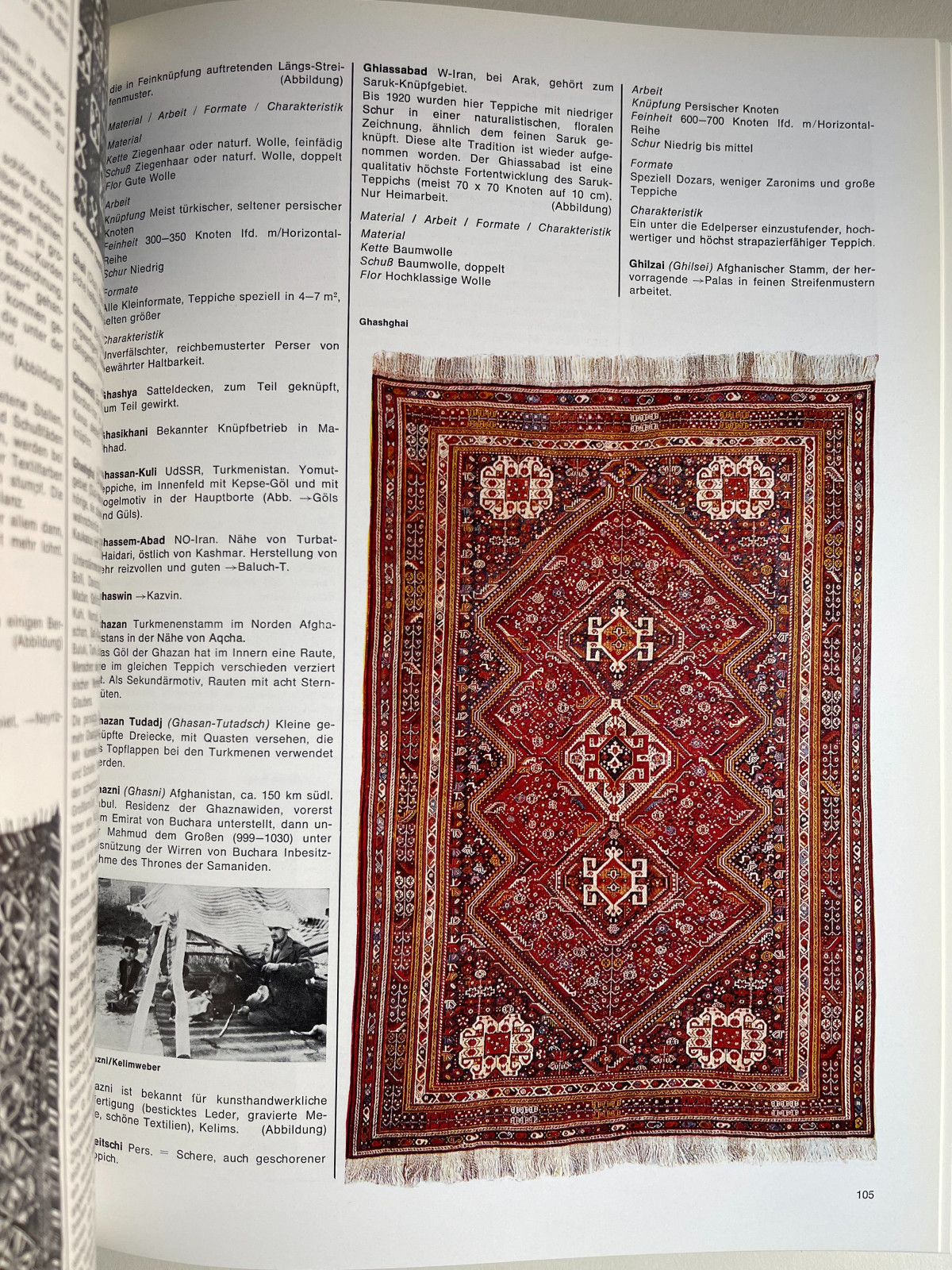 J. Iten-Maritz Enzyklopädie Orientteppichs, Orientteppich, Iten