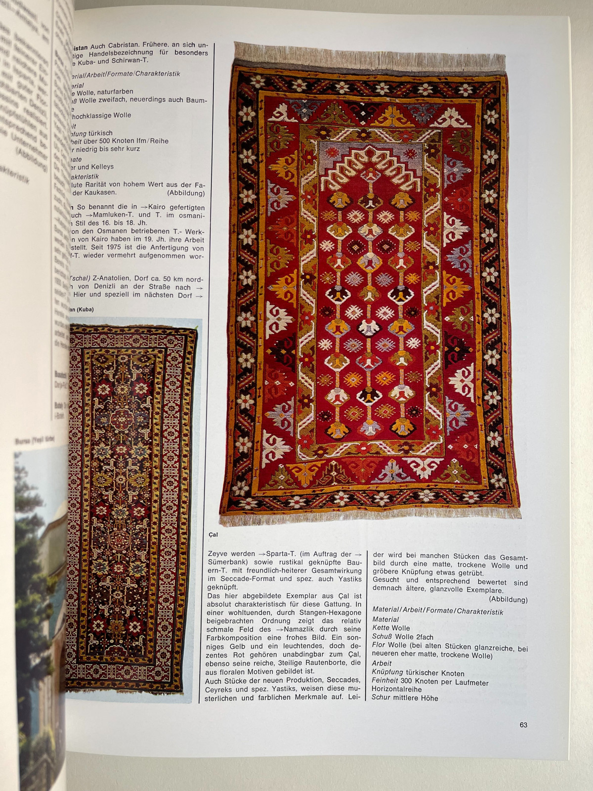 書 Der Anatolische Teppich J. Iten-Maritz Der Anatolische Teppich