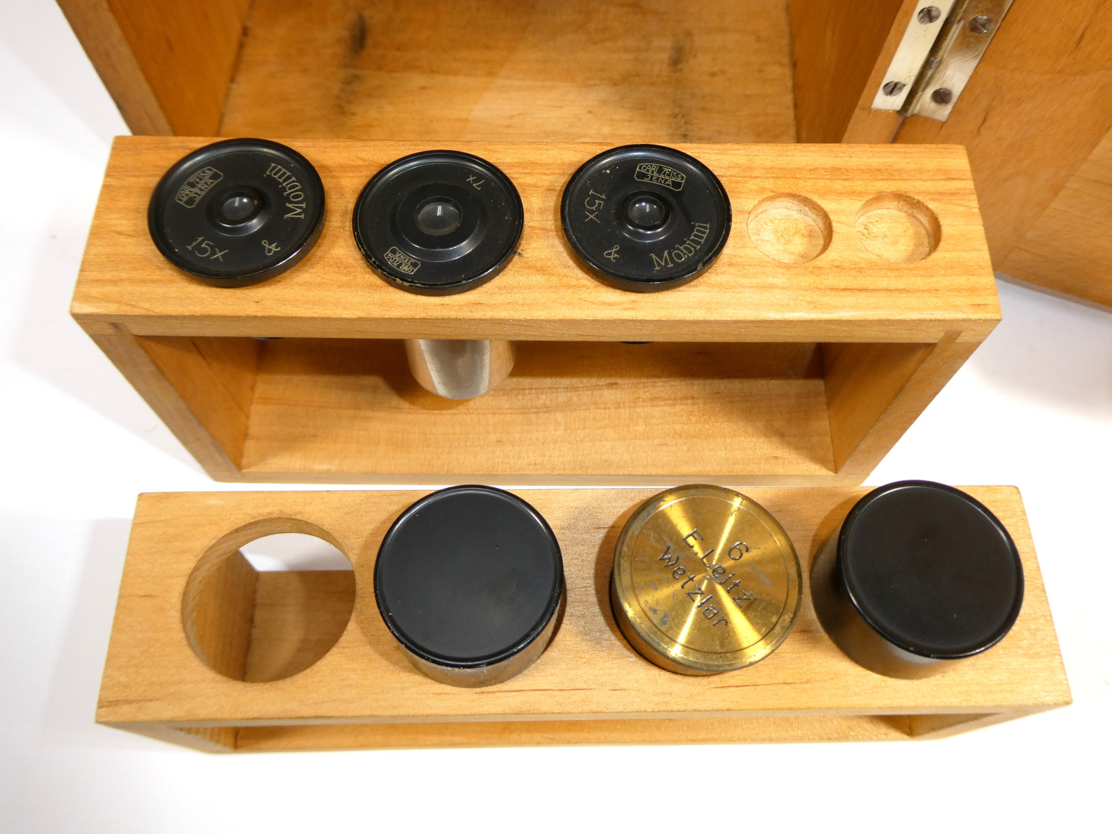 Winkel-Zeiss Göttingen No. 33163 Microscope In Case | eBay