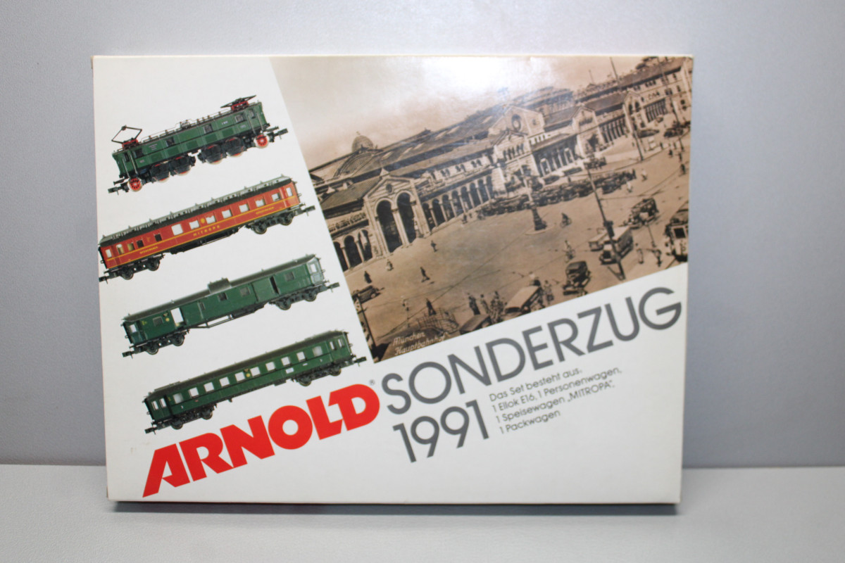 Arnold 0172 Train 1991 With Elok And Passenger Car N Gauge