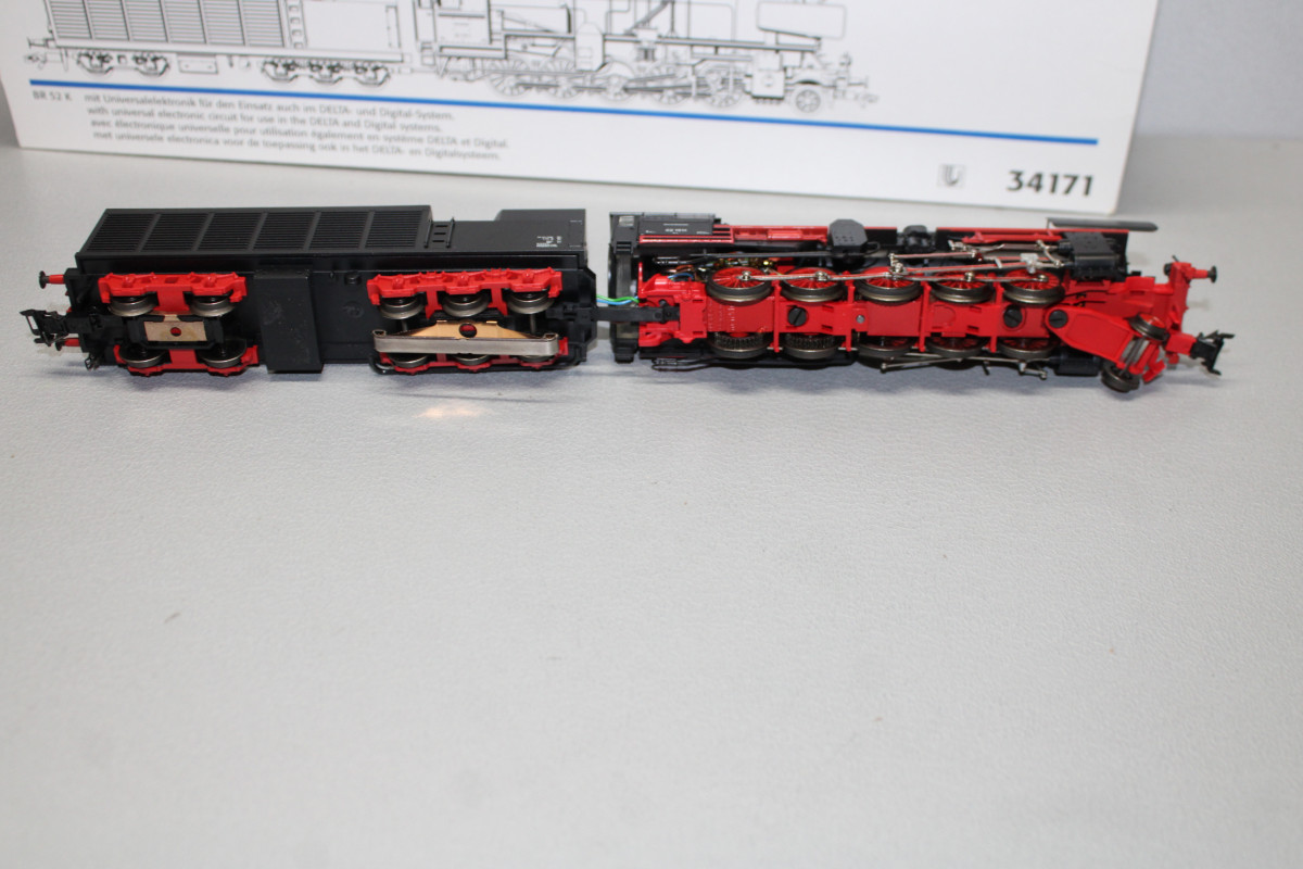 Märklin 34171 Delta Digital Steam Br 52 Condensation Tender