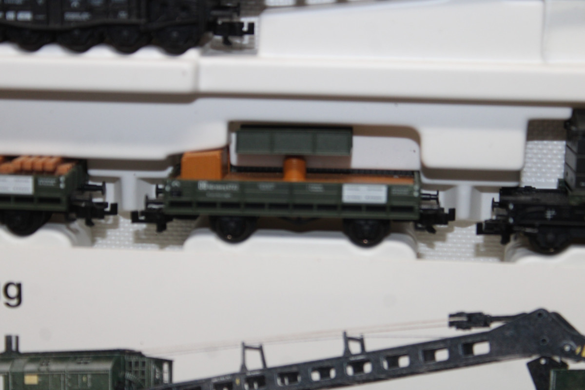 Fleischmann 8599 Crane Car Set With 90T Crane Train Gauge N