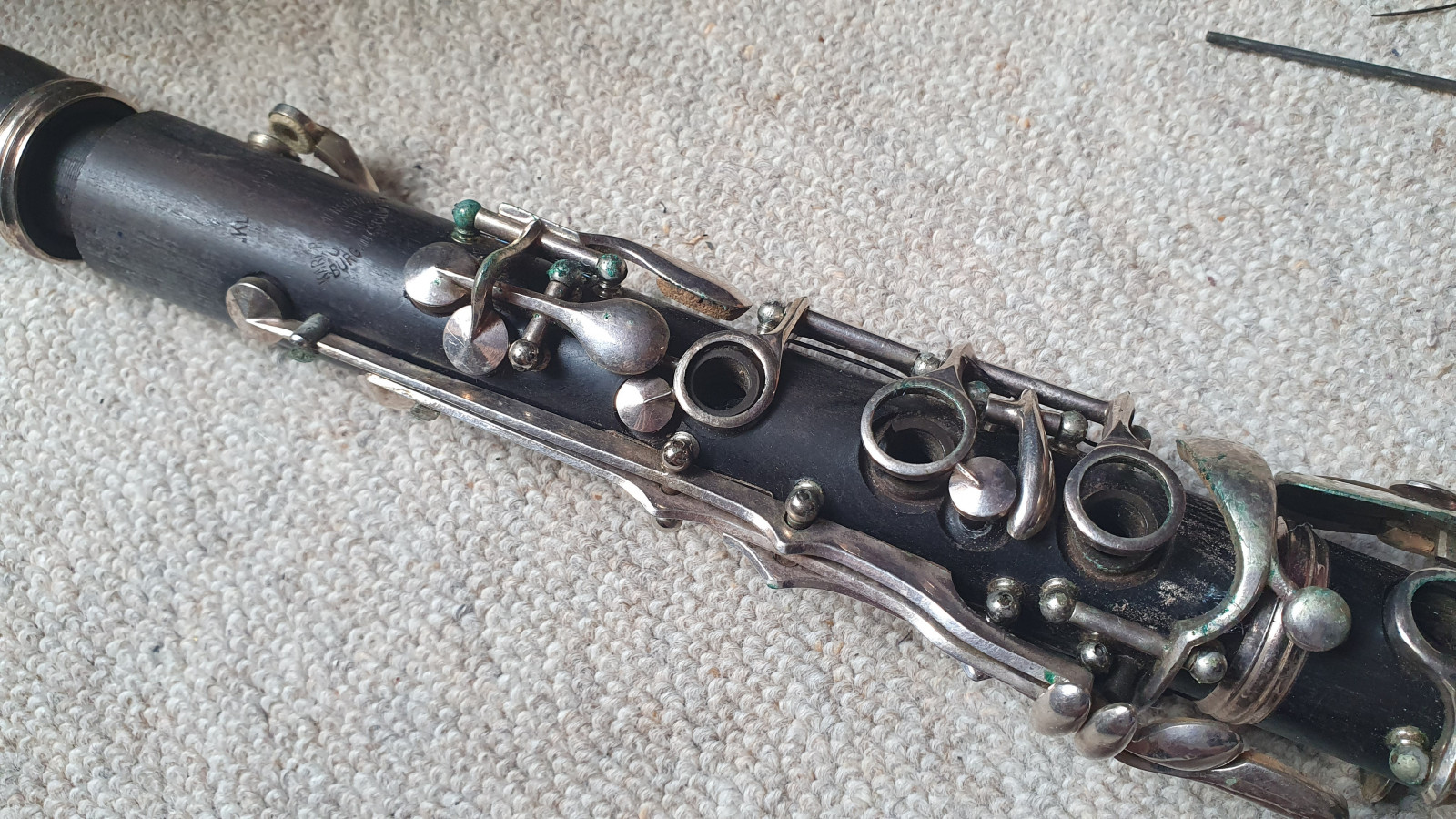 wooden Bb Clarinet ALBERT System Karl Hammerschmidt Burgau