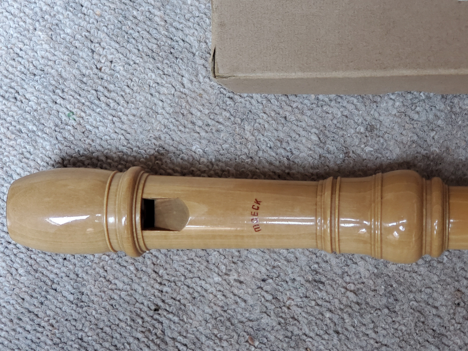 Nice vintage wooden recorder flute, Moeck Flauto Dolce Rottenburgh