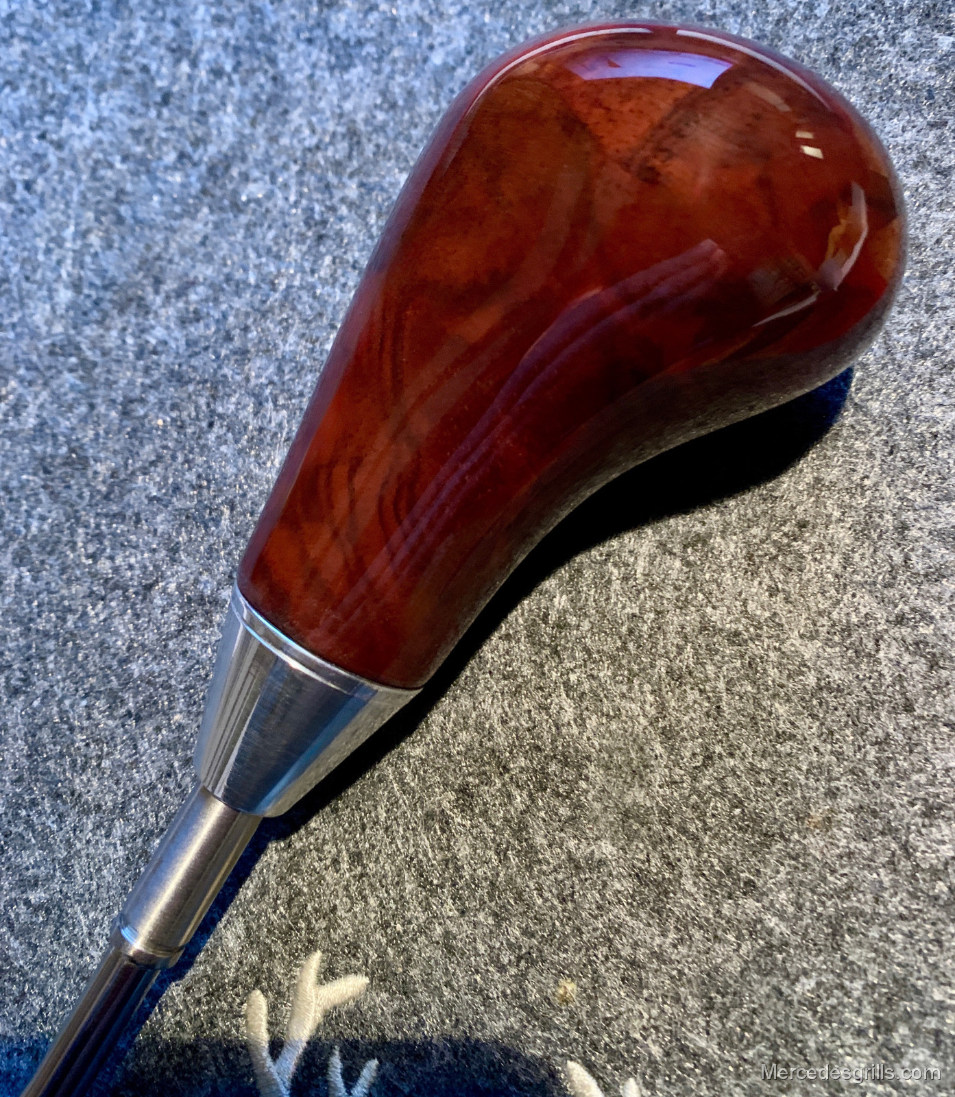 MERCEDES-BENZ SL R129 GEAR SHIFT KNOB BURL WALNUT AUTOMATIC SL 500