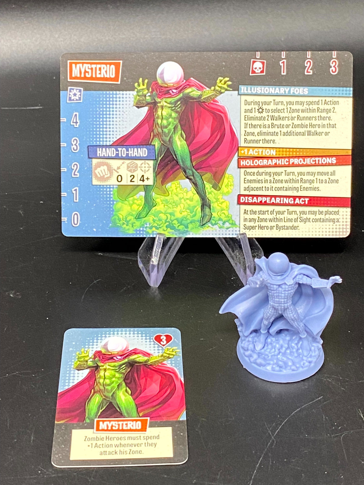 Marvel Zombies Zombicide - Clash of the Sinister Six - Mysterio