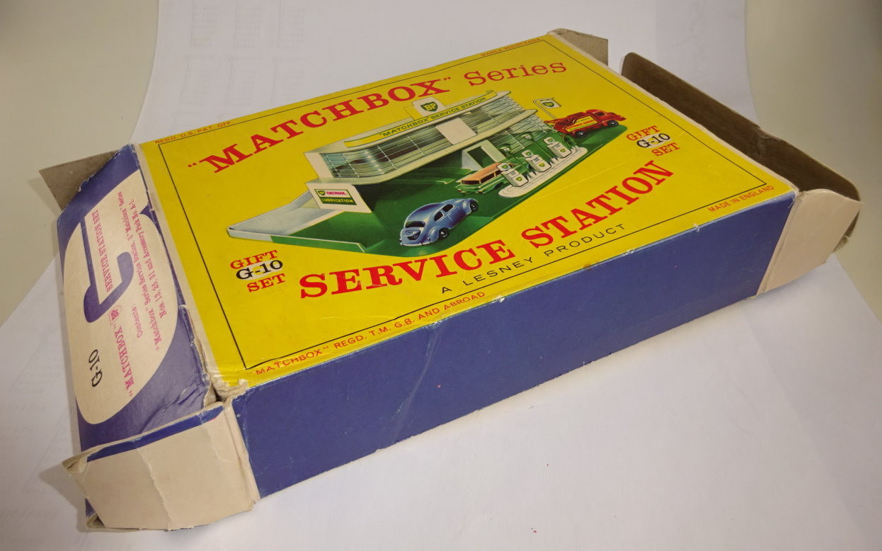 マッチボックス ファイアーステーション1963年　ビンテージ MATCHBOX MODEL MF-1 FIRE STATION, Mint, unused in Superb