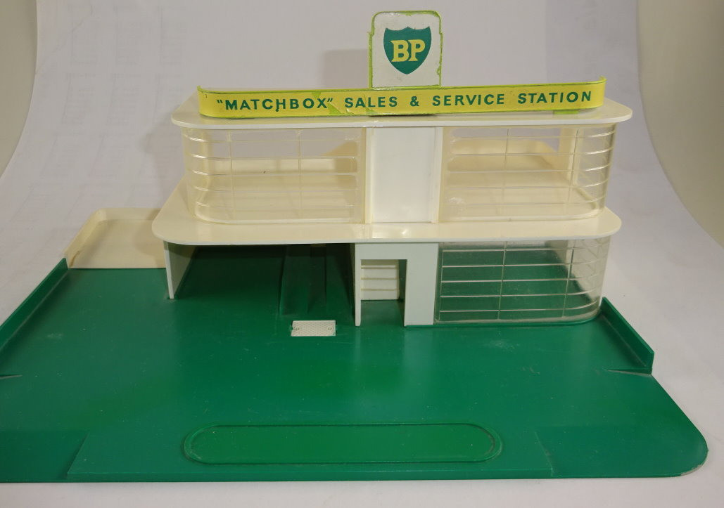 Matchbox G-10 Service Station Set 1963 green/white 