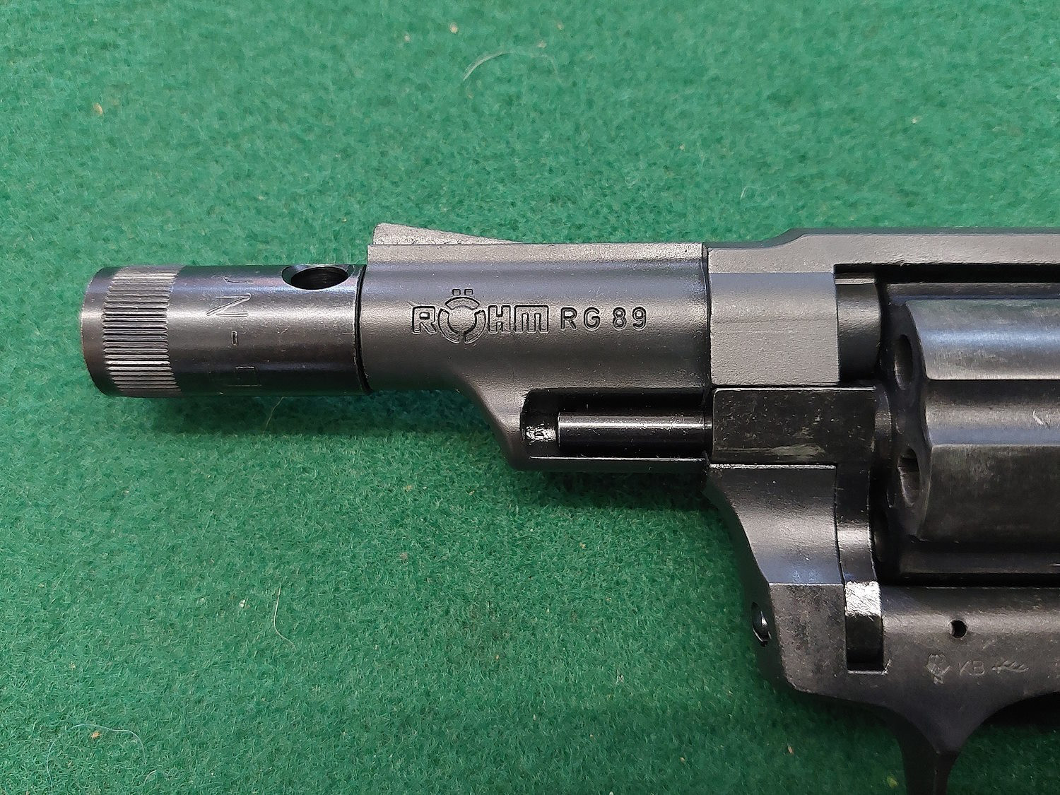 Röhm RG 89 cal. 9mm K alte PTB 451 inklusive Koffer, Abschussbecher und ...